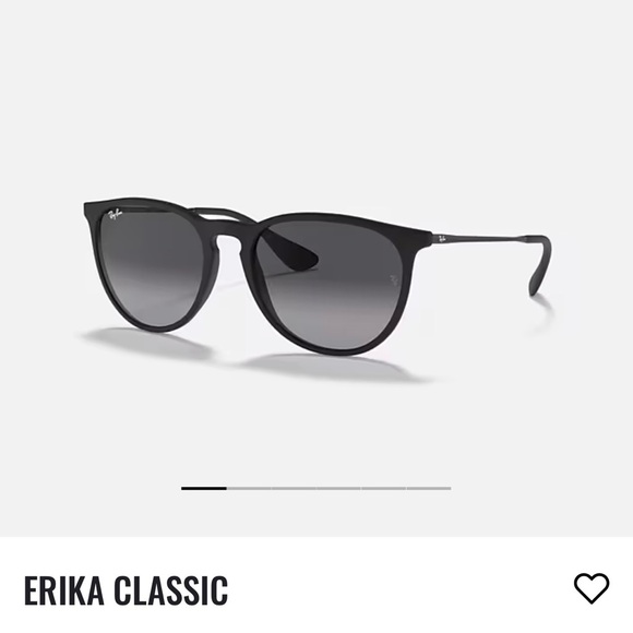 Ray-Ban Black Erika Women's Sunglasses Frames - Picture 3 of 8